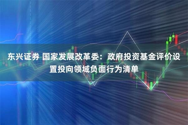 东兴证券 国家发展改革委：政府投资基金评价设置投向领域负面行为清单